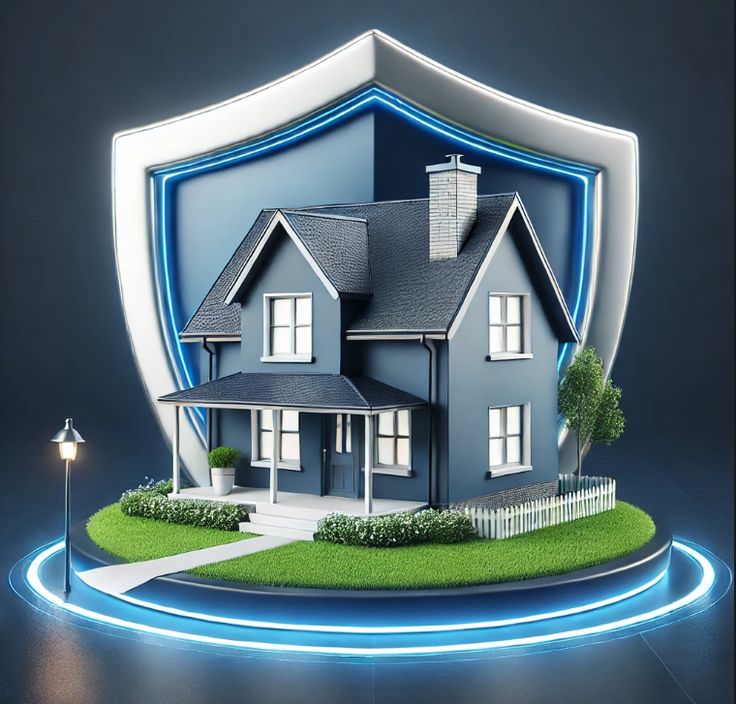 Shelter Insurance coverage concept showing home auto and life protection security planning